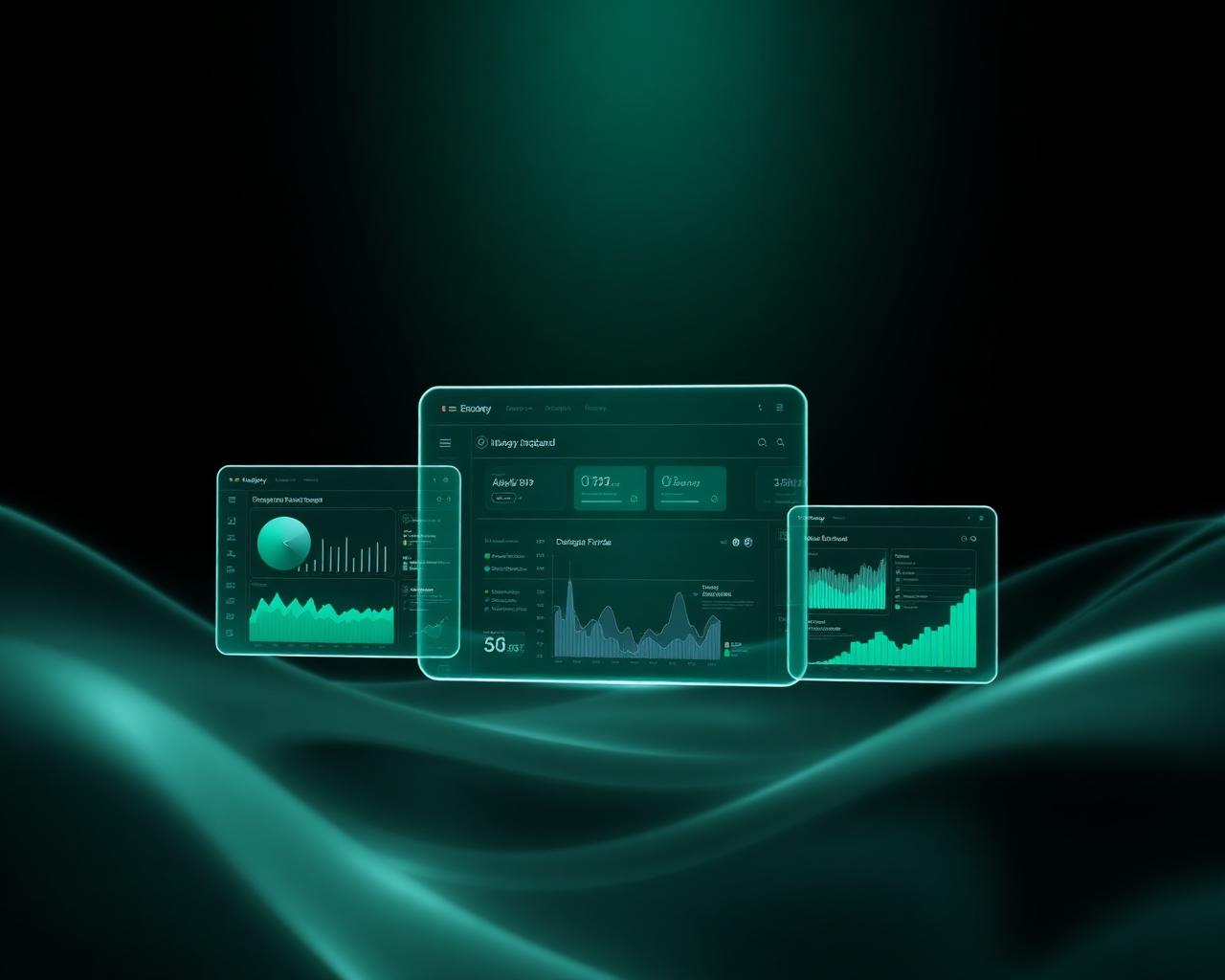 Premium website interfaces designed by Quick n Host displayed across devices